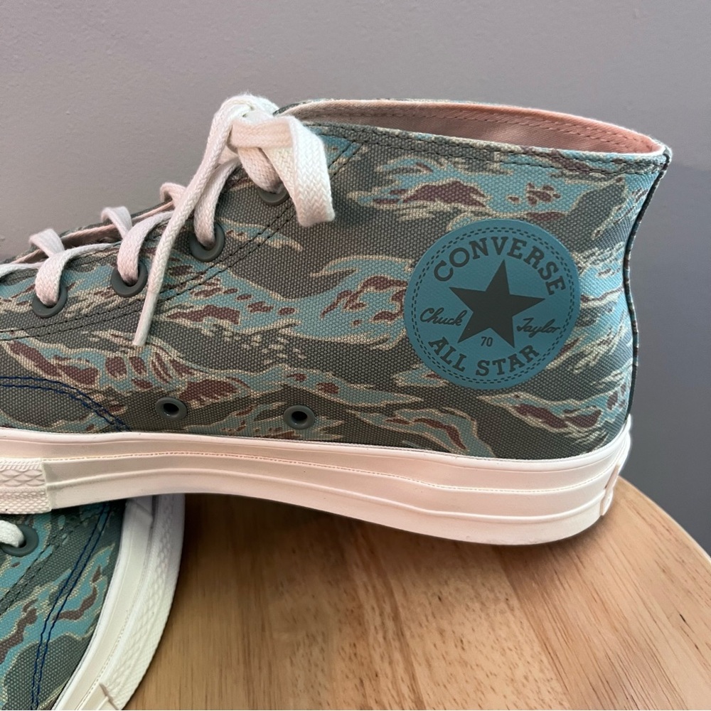 Converse x Undefeated Half Chuck 70 mid Tiger Camo Print Men's 10.5 with Box - Picture 10 of 12